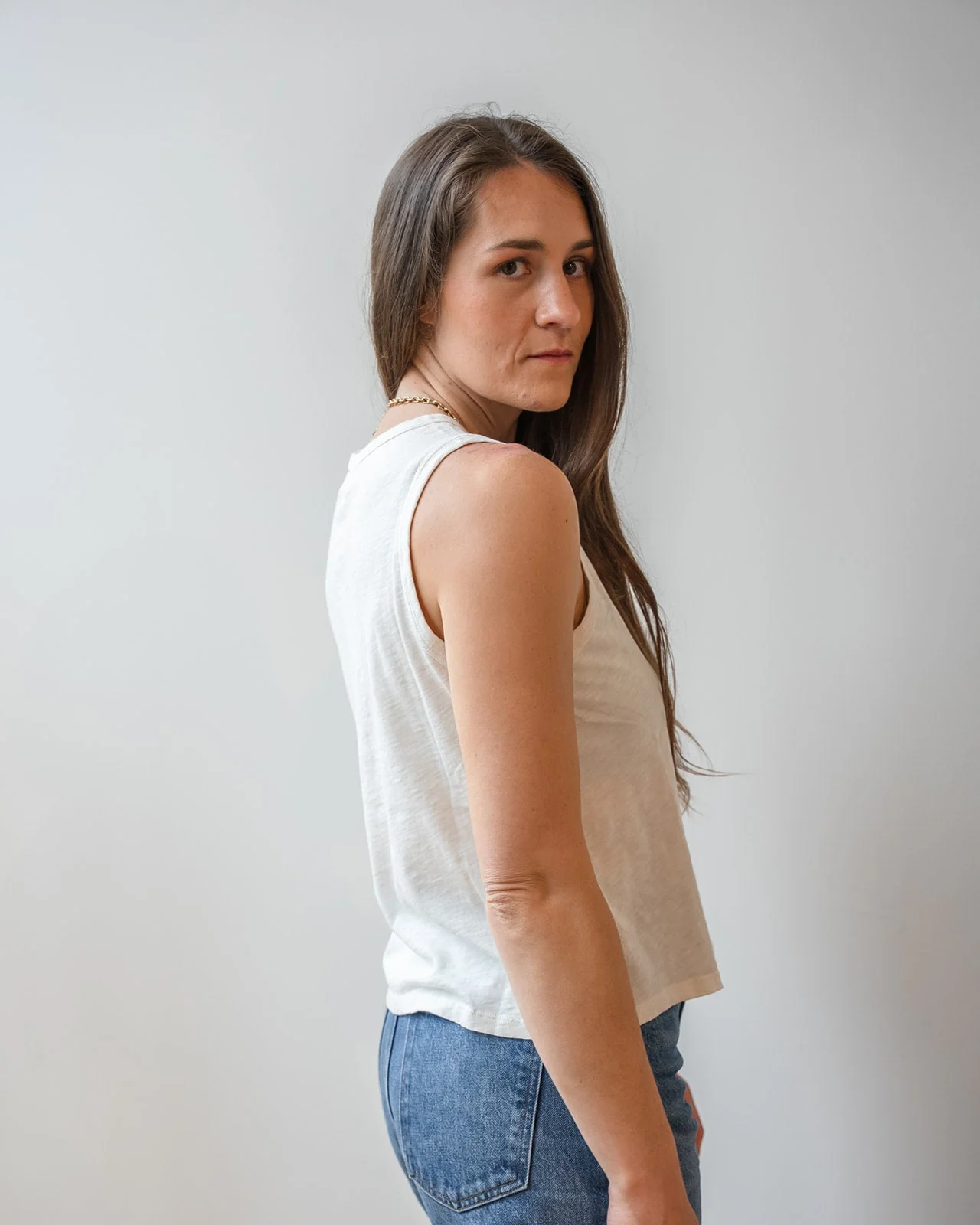 Ambria Tank Top In Beach - Image 4