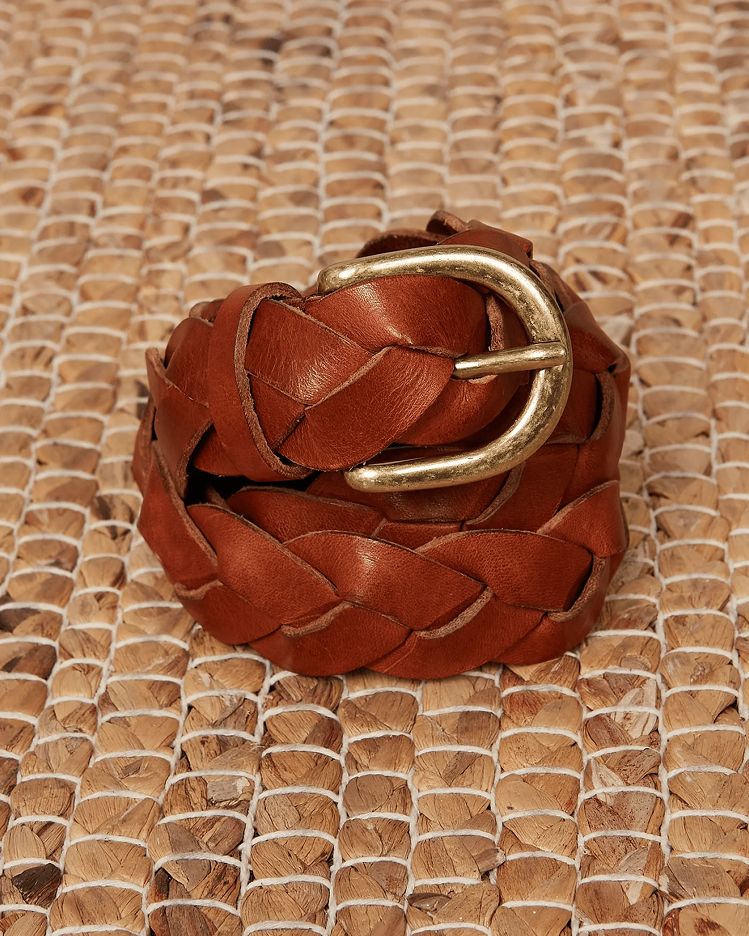Arthur Leather Belt in Brown