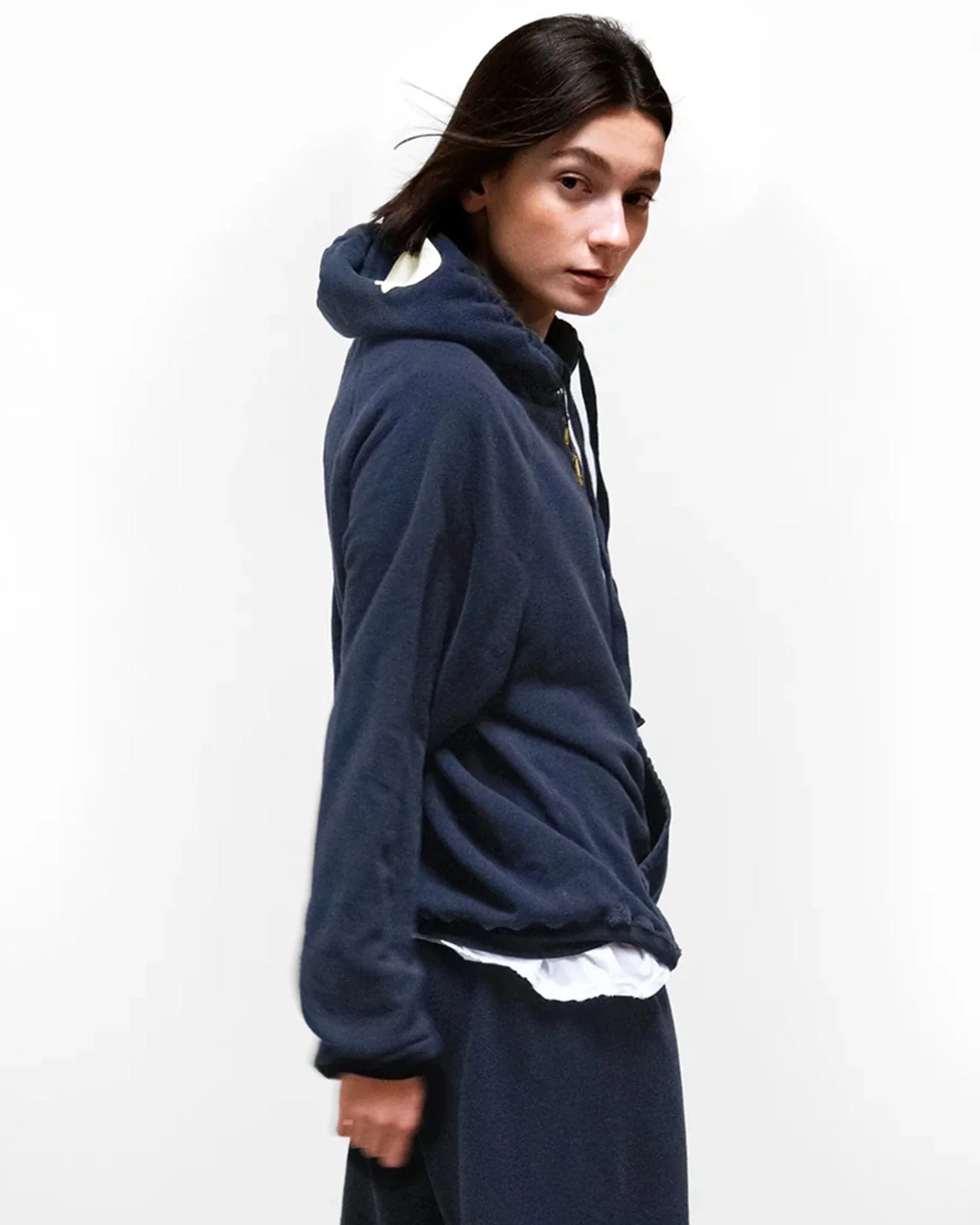 Basic Goodness Hoodie in Moonshroom Blue