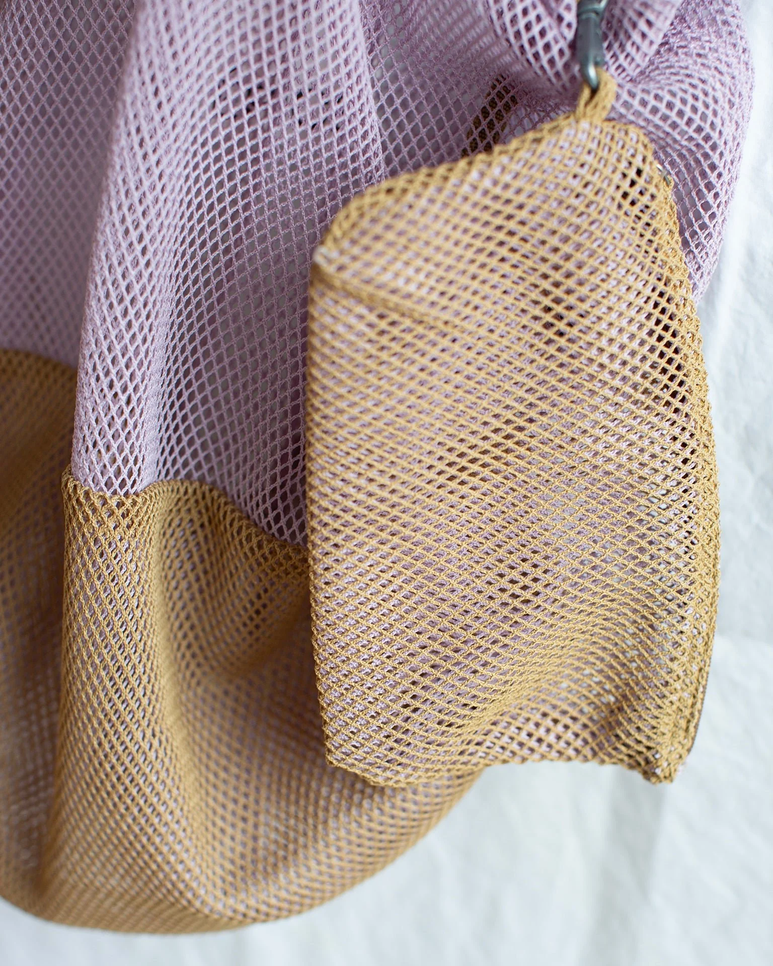 Bi-Color Large Udaipur Bag in Lupine - Image 3