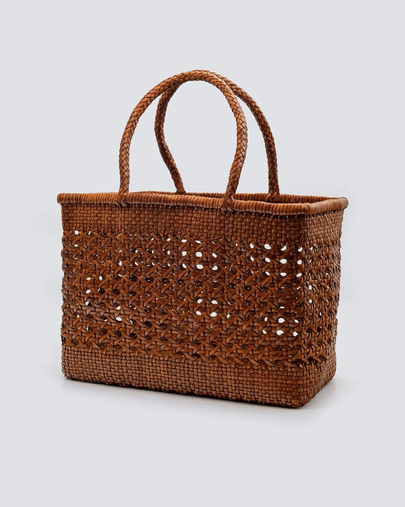 Cannage Bag - Big in Tan - Image 2