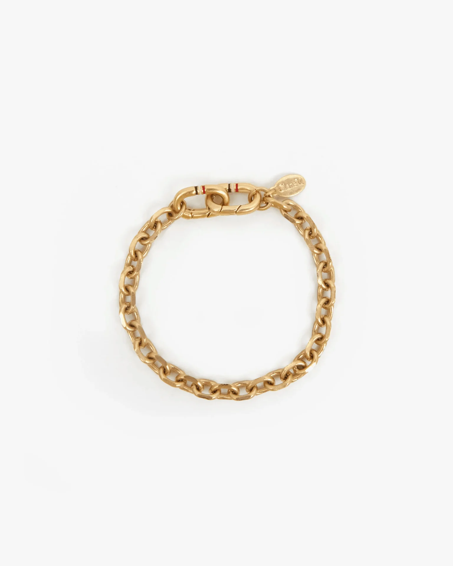 Charm Chain Bracelet in Vintage Gold