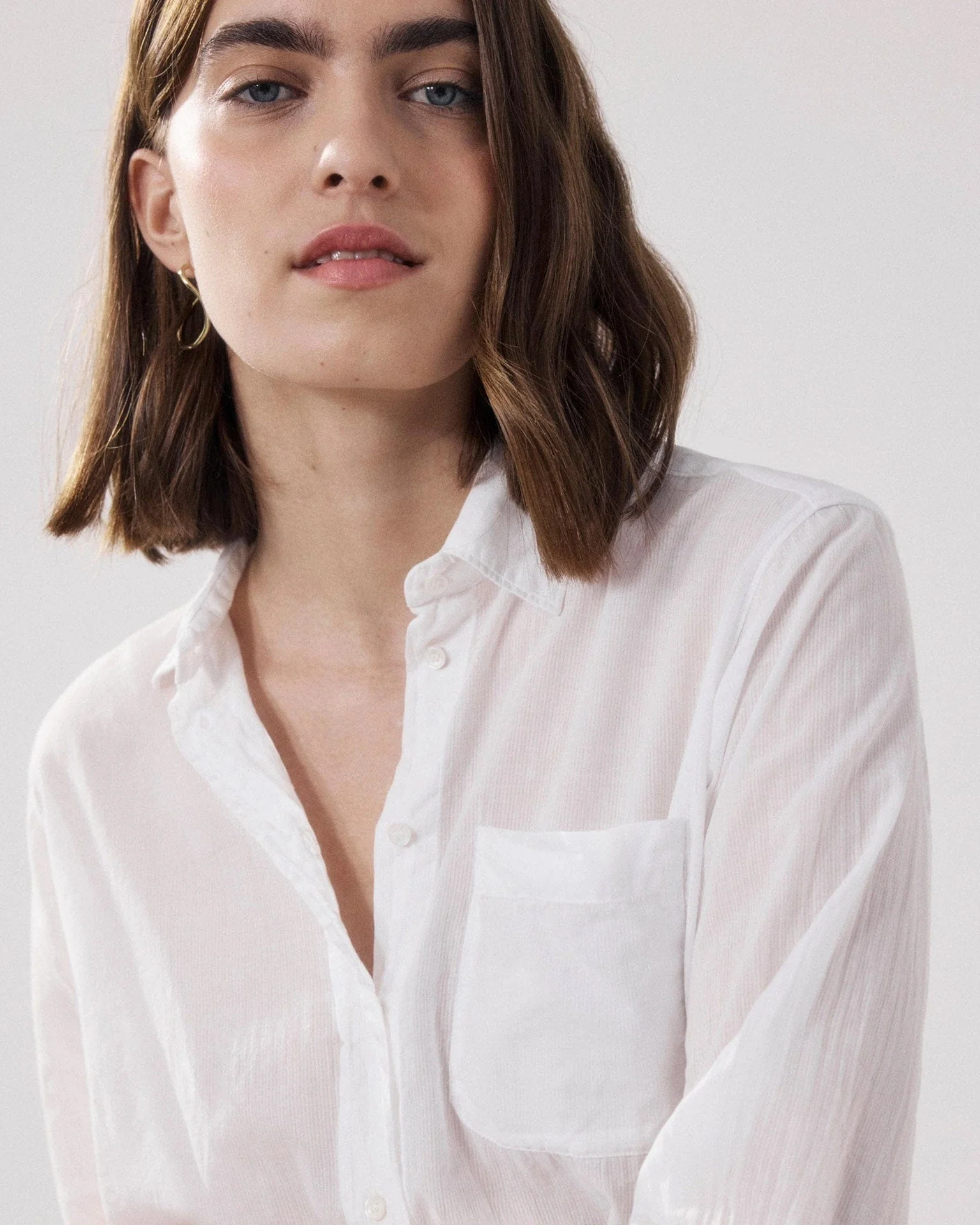 Cover Shirt in White - Image 3