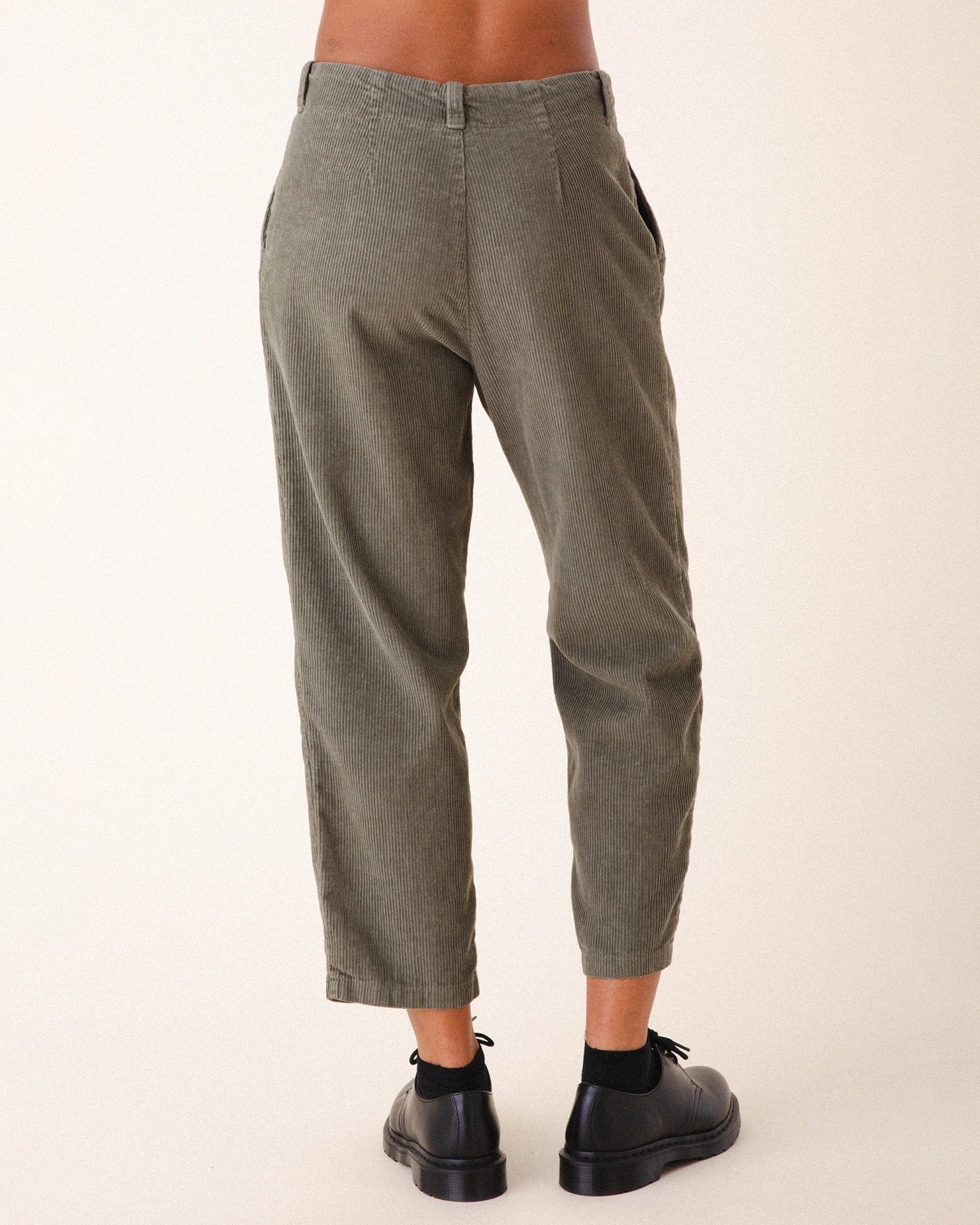 Double Pleat Cords in Eucalyptus - Image 4