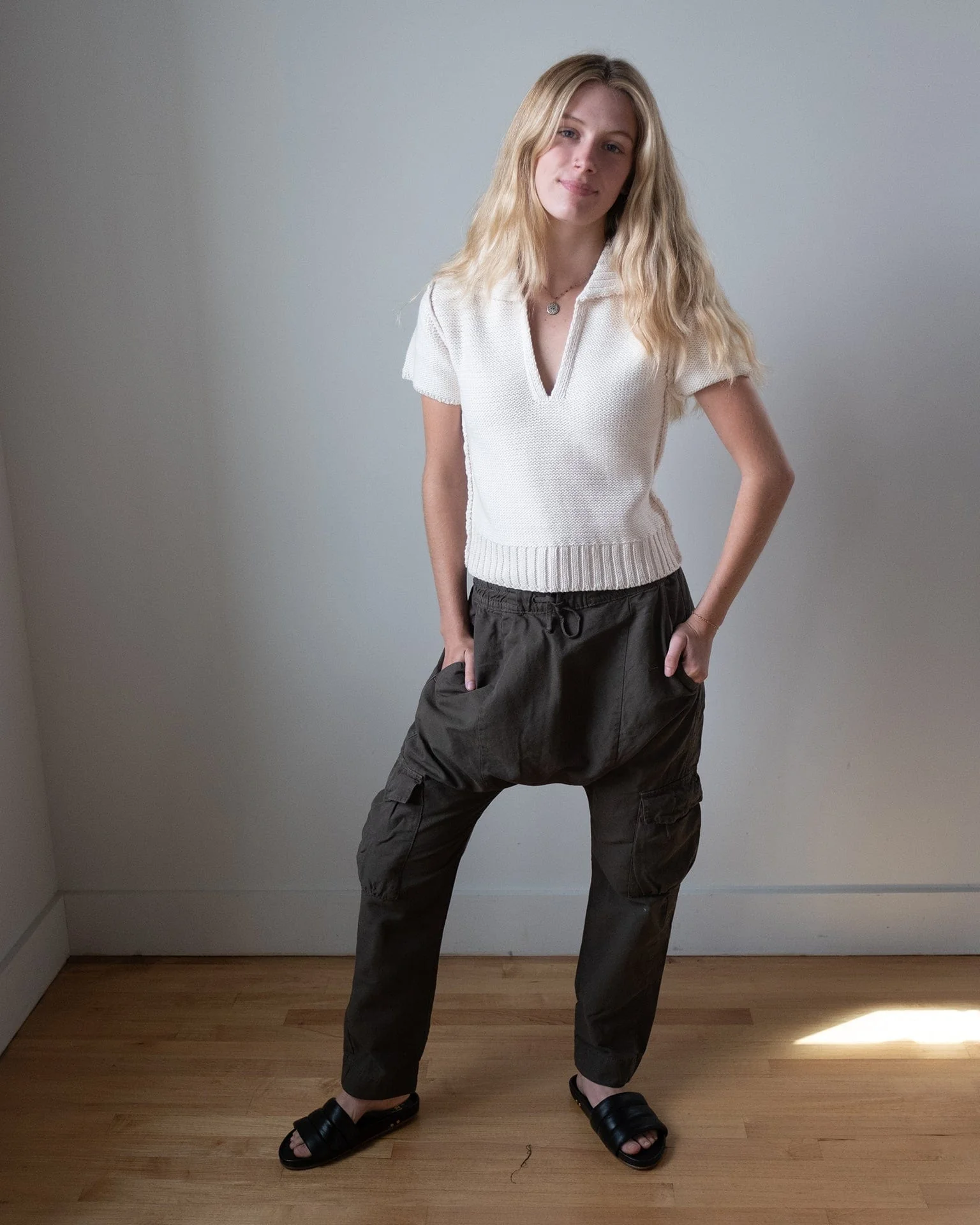 Eddy Pants in Mill Green - Image 2
