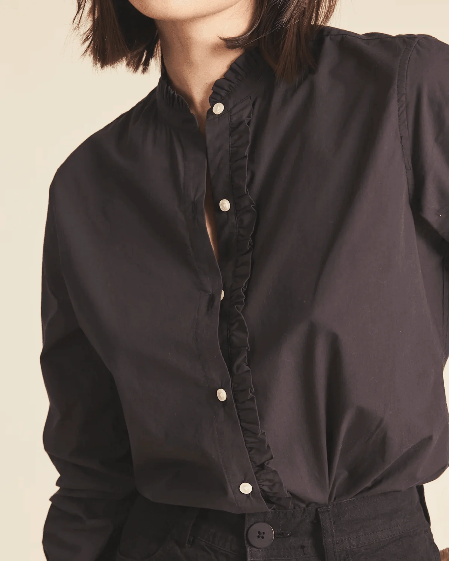 Helena Shirt in Black - Image 2