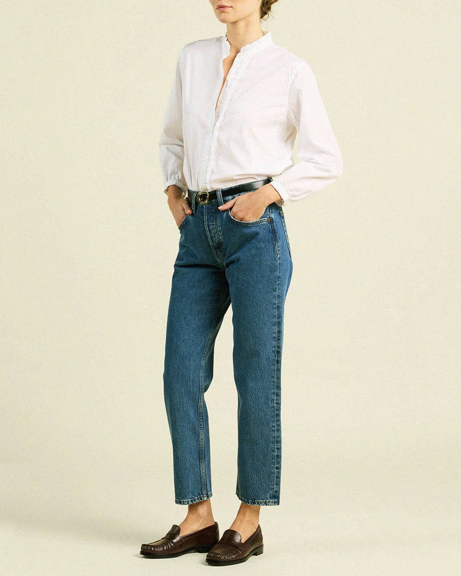 Helena Shirt in White - Image 2