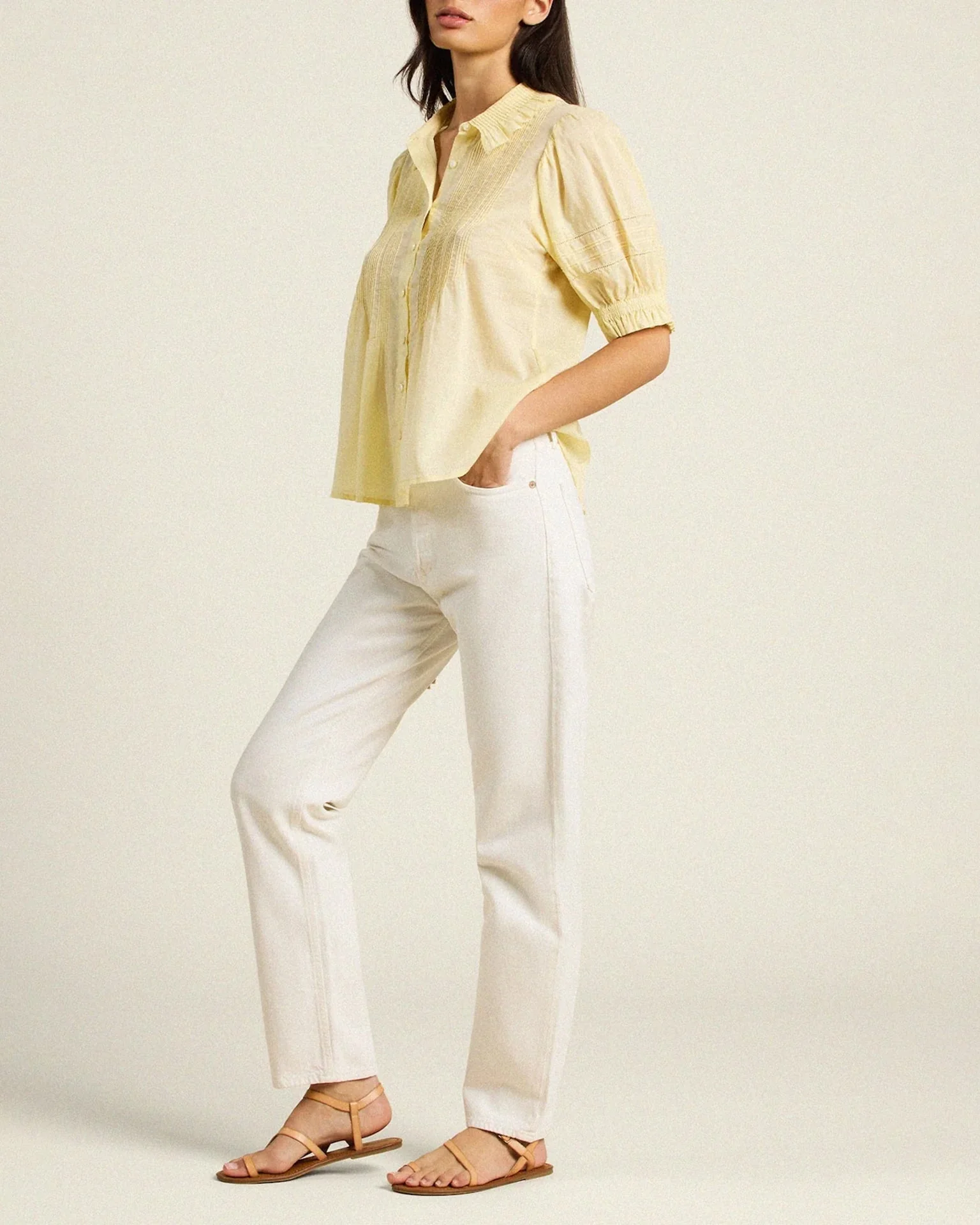 Jess Blouse in Soleil Voile - Image 2