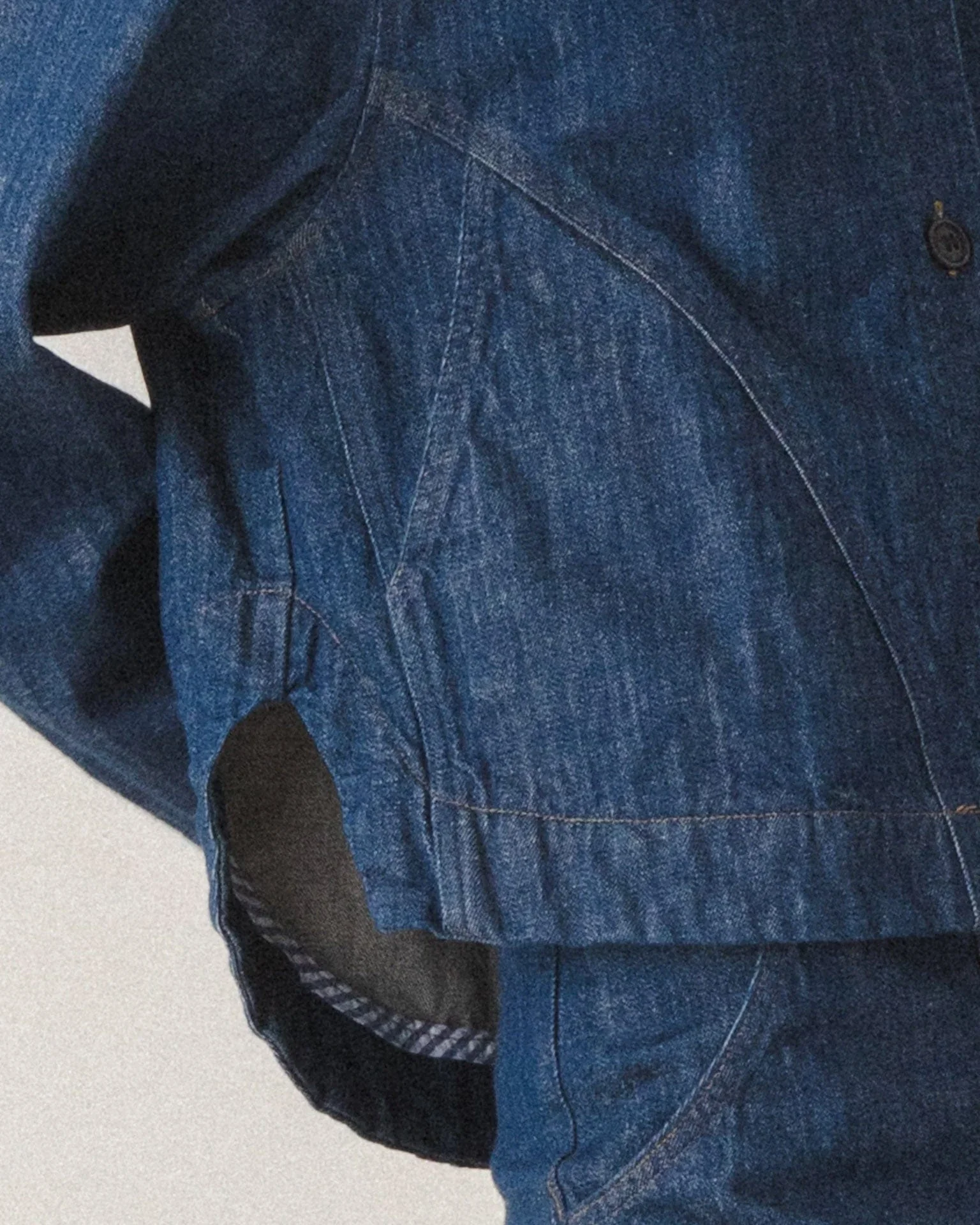 Juxtapose Jacket in True Blue - Image 4