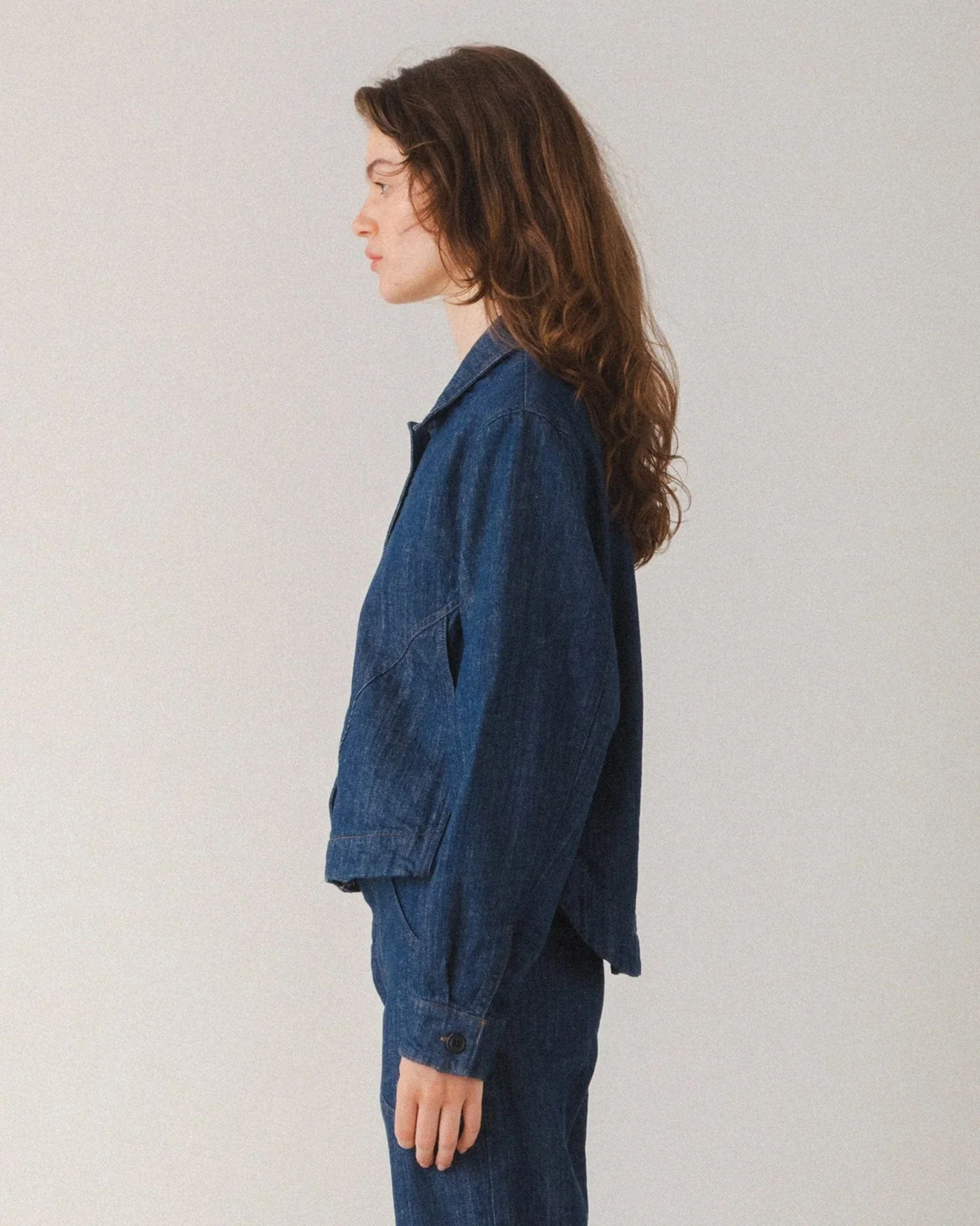 Juxtapose Jacket in True Blue - Image 5