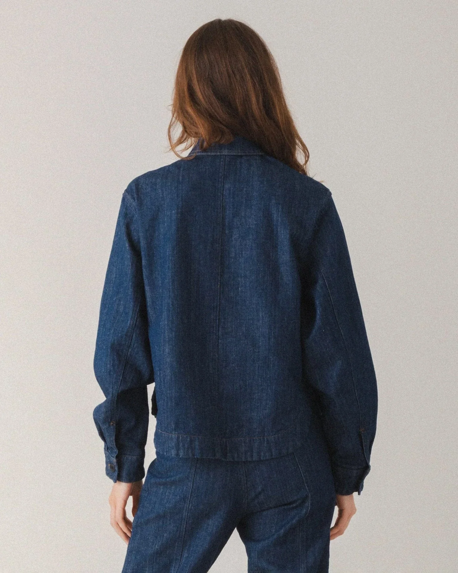 Juxtapose Jacket in True Blue - Image 6