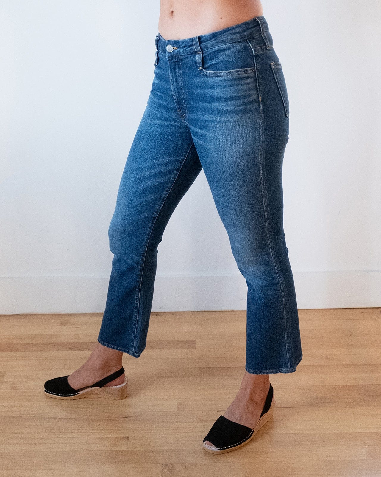 Lark Slate Ankle Bootcut in Terrace - Image 2