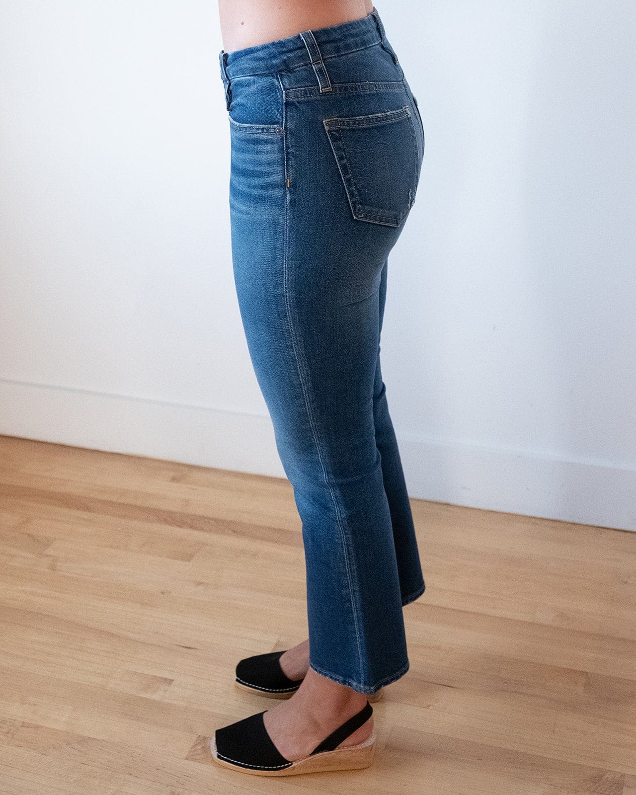Lark Slate Ankle Bootcut in Terrace - Image 3