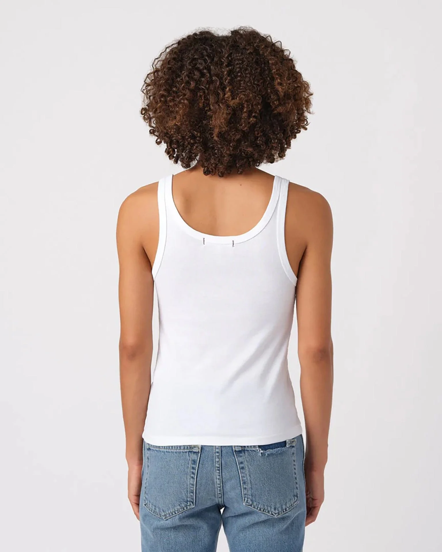 Layering Tank in White - Image 2