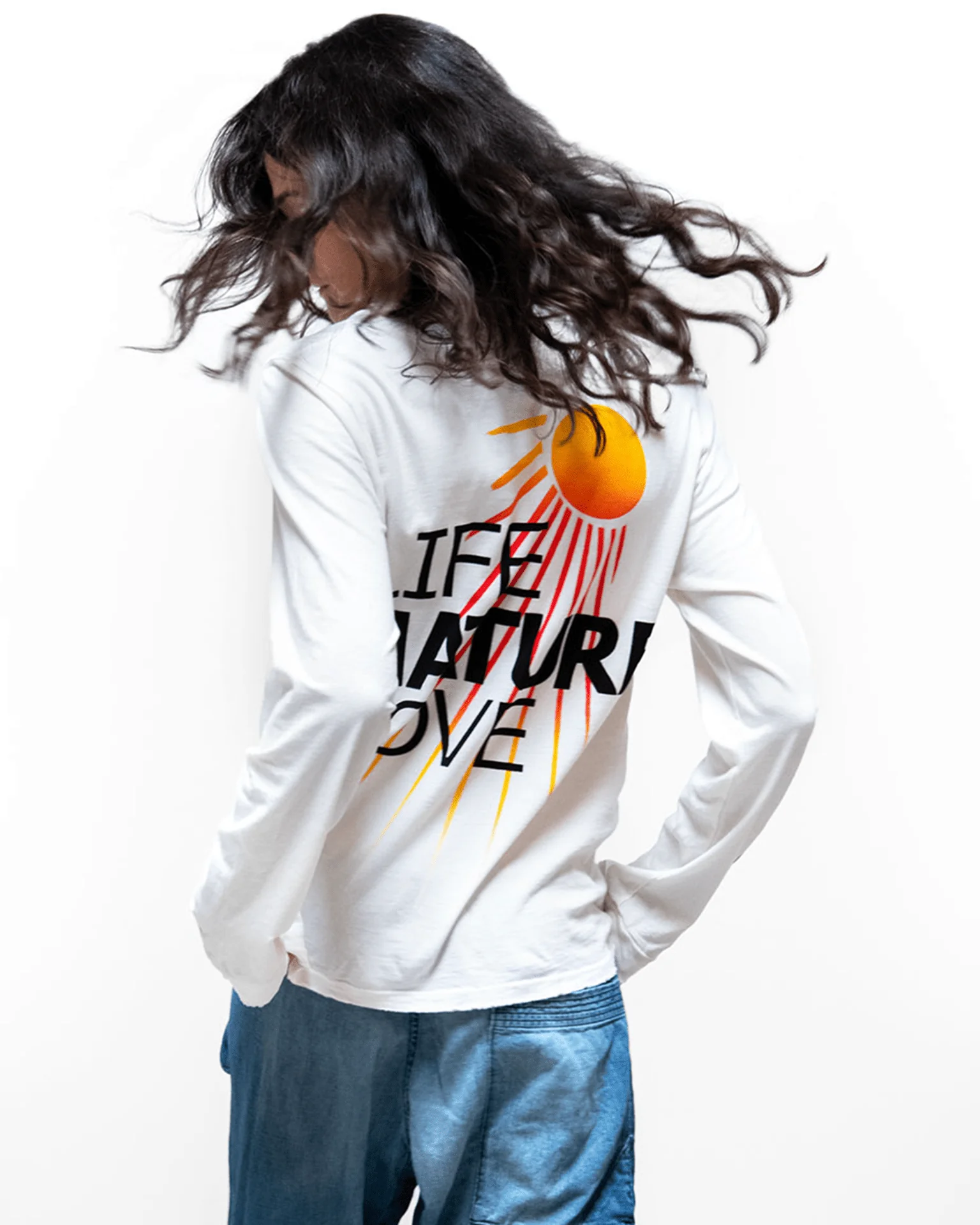 LNLSun Longsleeve T in Creamy Yum - Image 2
