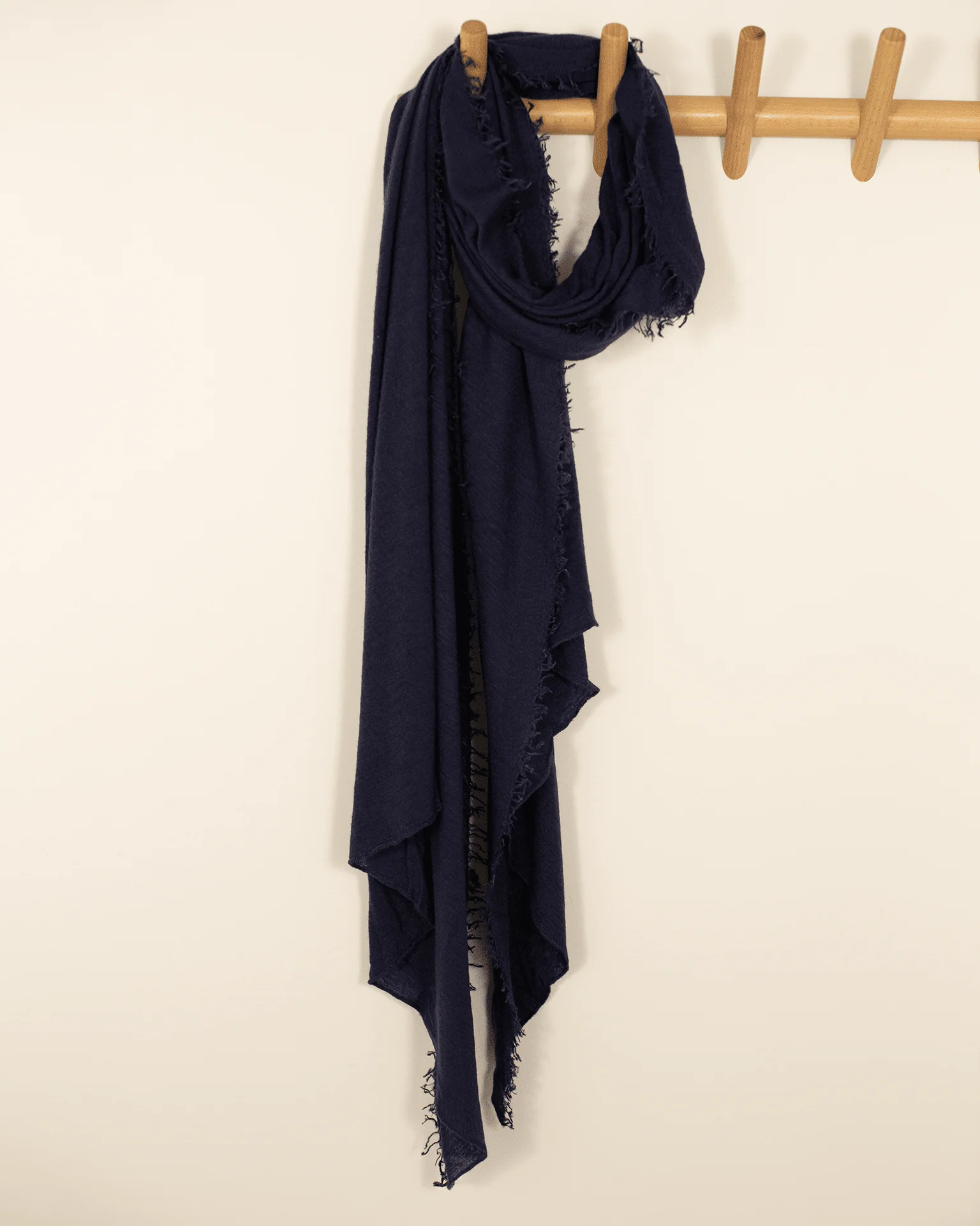 Love Cashmere Scarf in True Denim