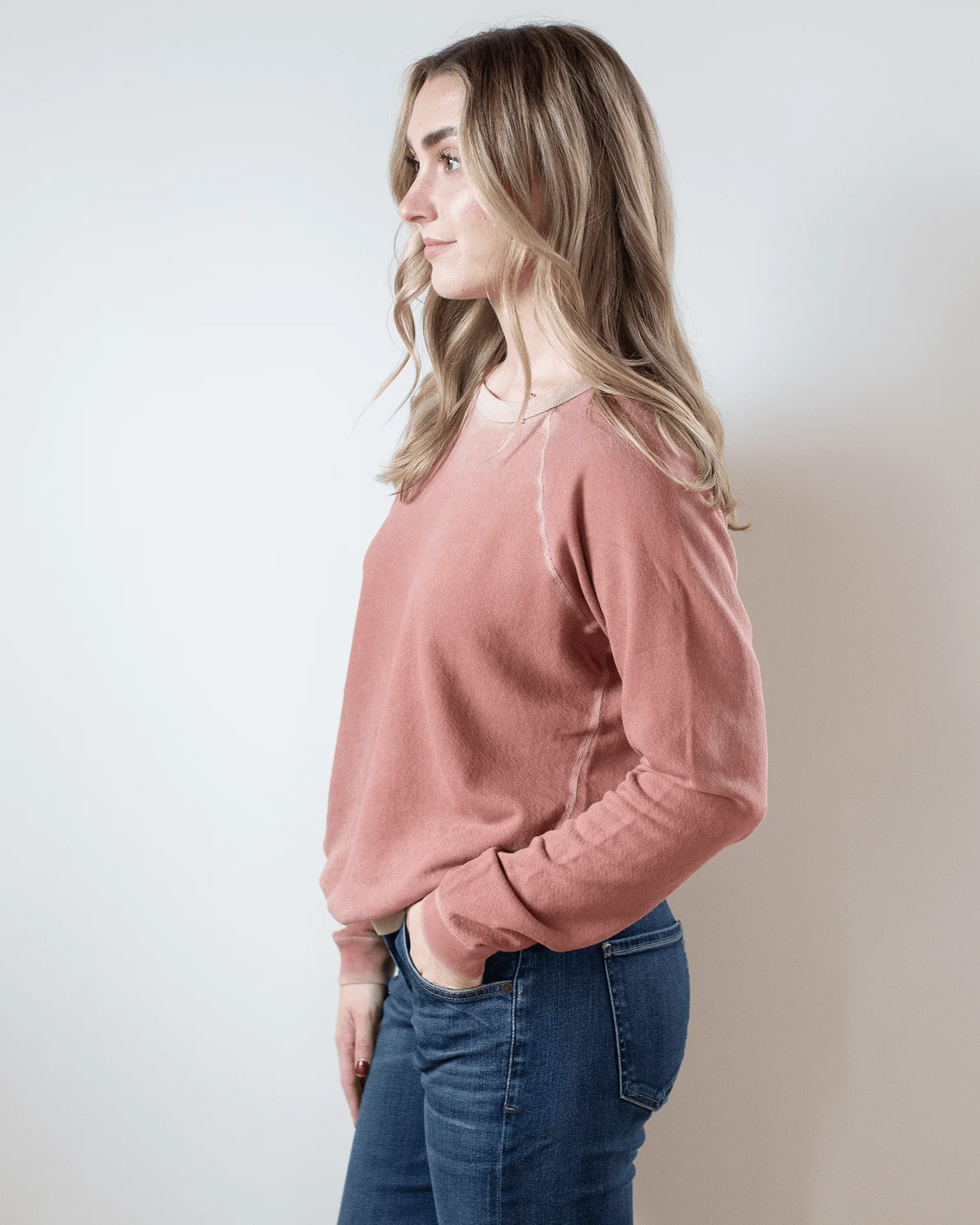 Lucky Rabbits Sweatshirt in Hunkydory - Image 3