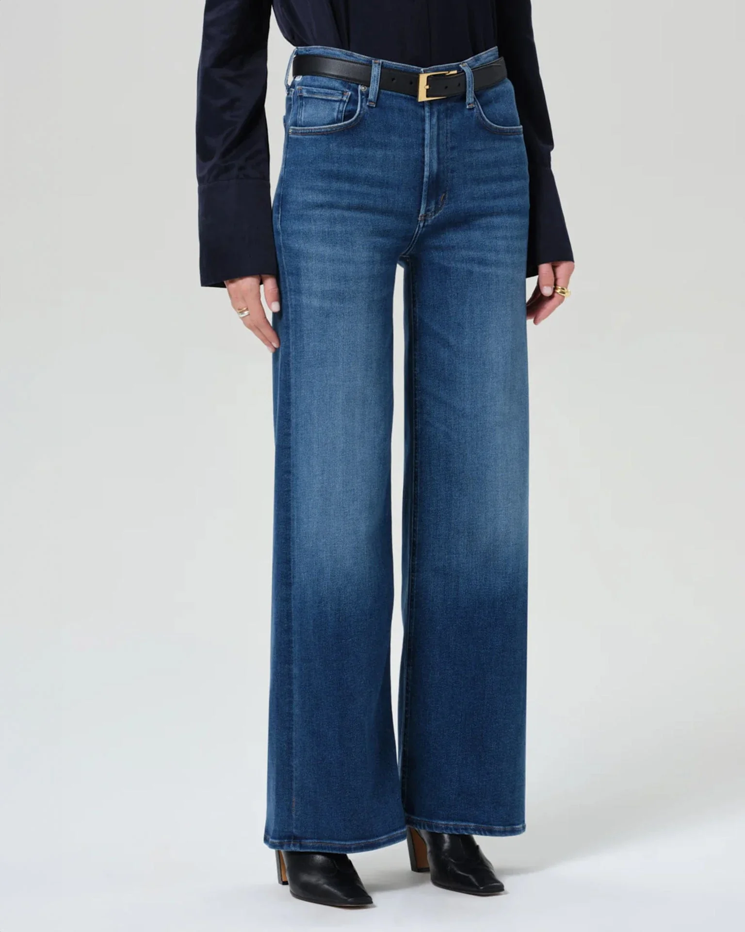 Lyra Long Wide Leg in Ambry