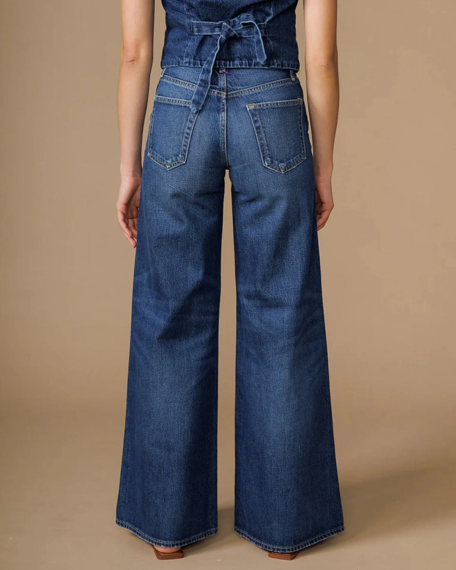 Marli Super Wide Leg in Rialto - Image 4
