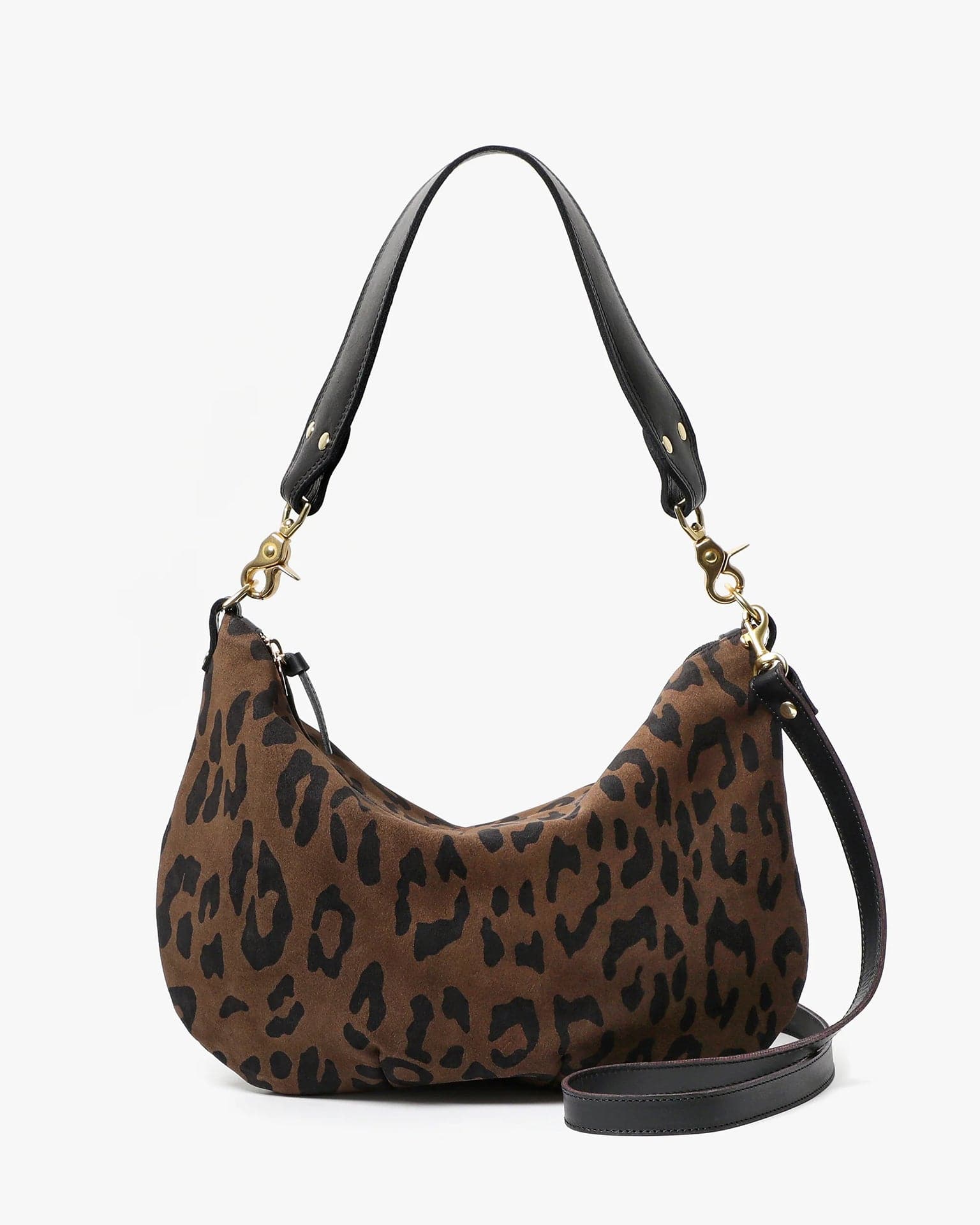Moyen Messenger - Pablo Cat Suede in Cocoa