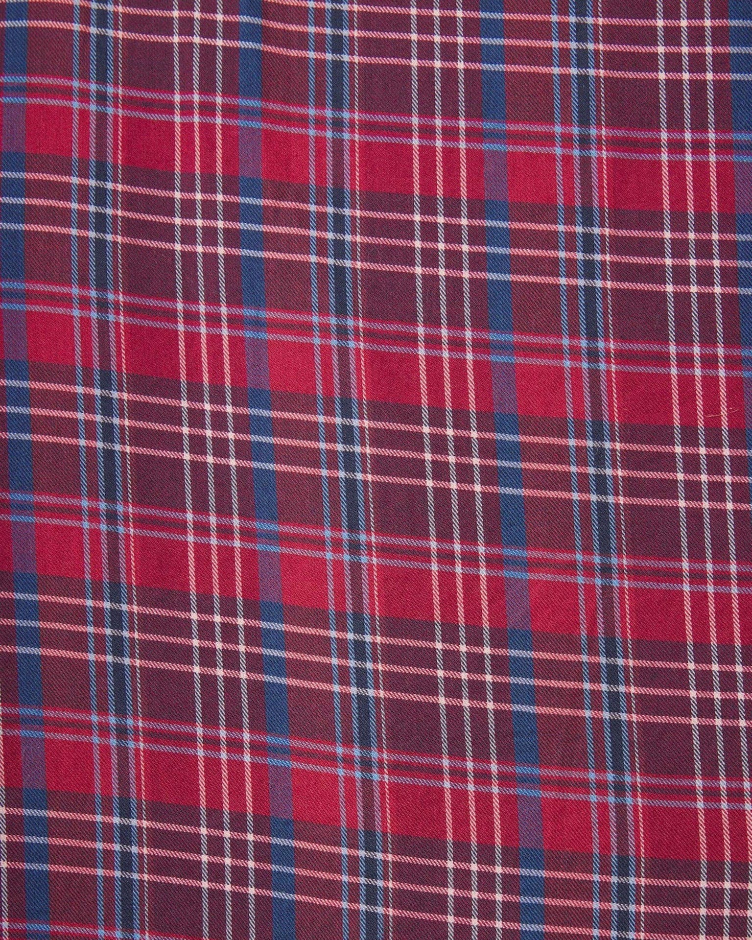 Orly Blouse in Mulled Wine Plaid - Image 5