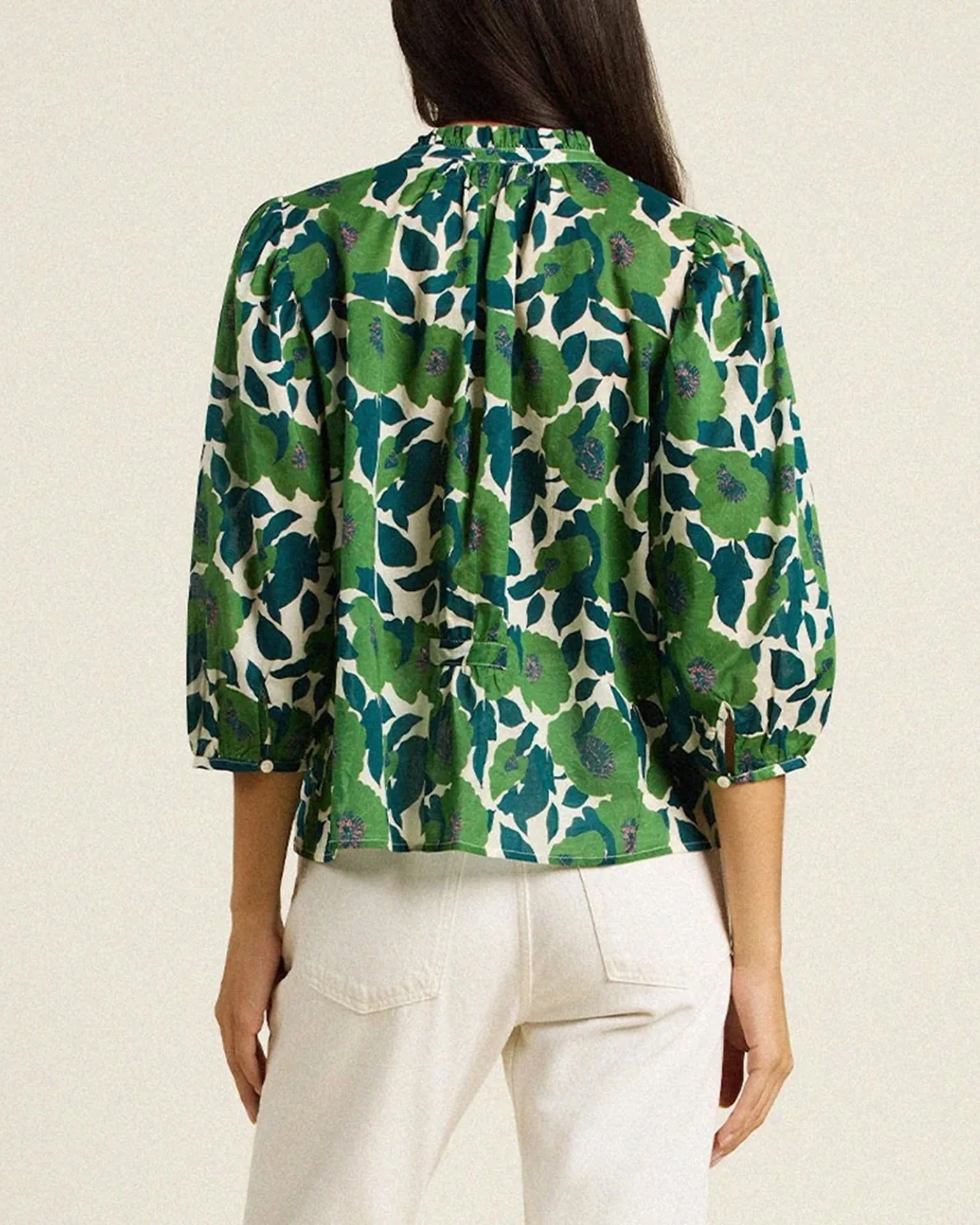 Orly Blouse in Vega Floral - Image 3