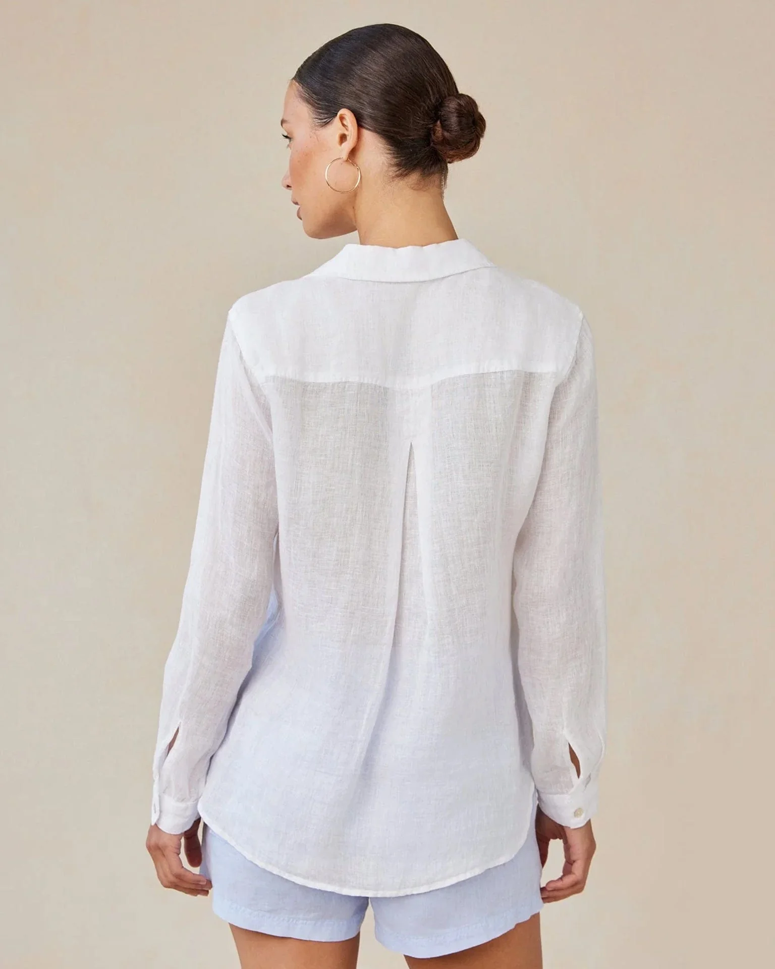Pocket Button Down in White - Image 3