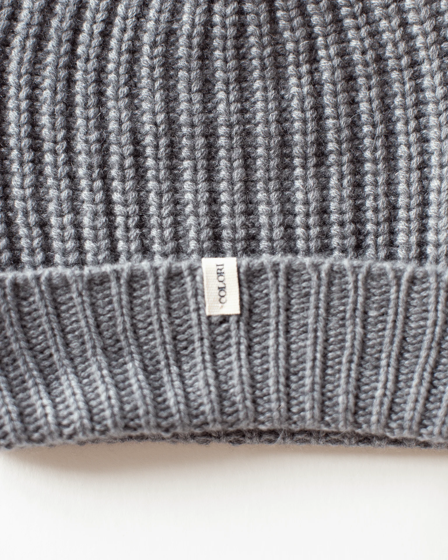 Ribbed Beanie in Kensington - Image 2