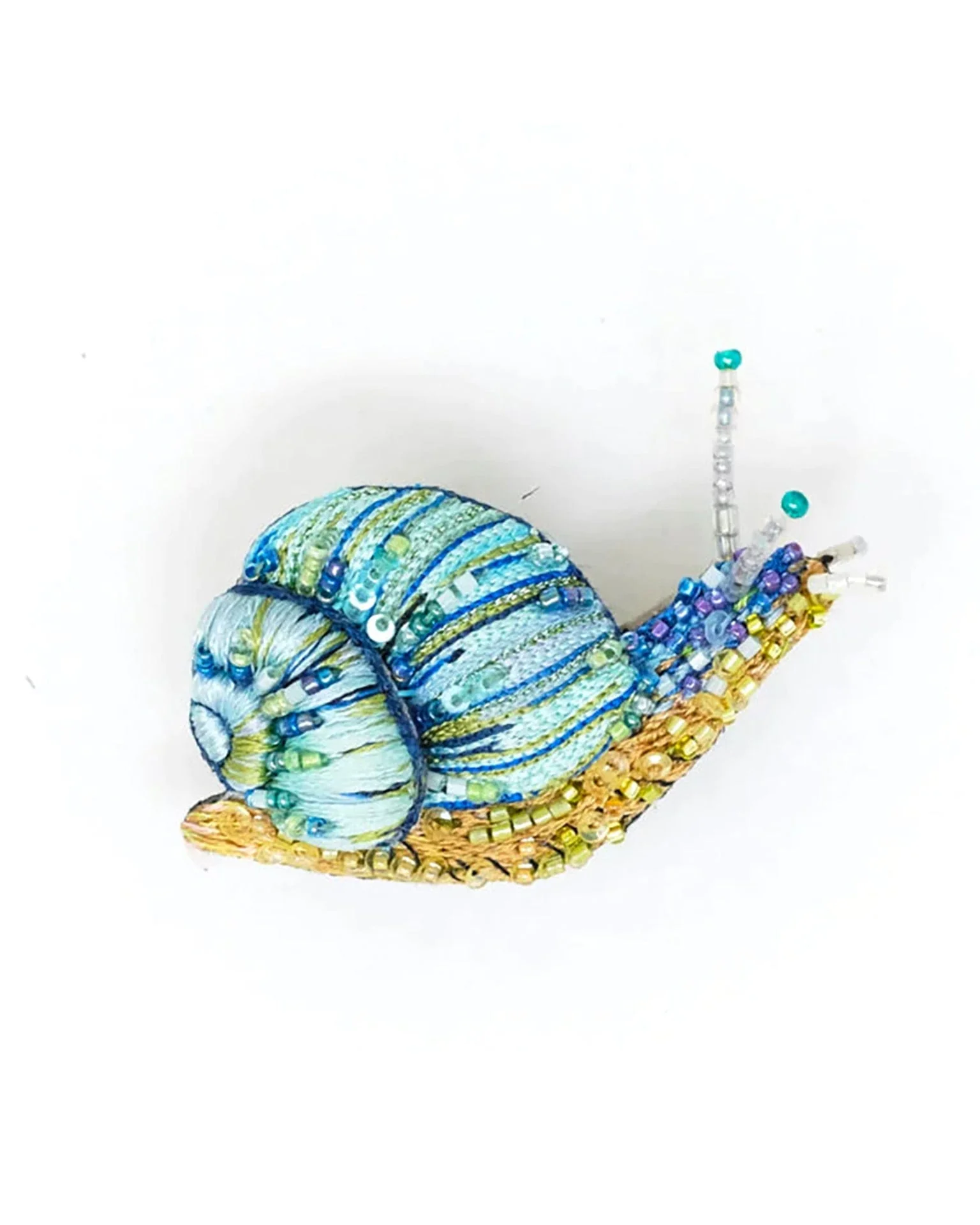Roman Snail Brooch Pin