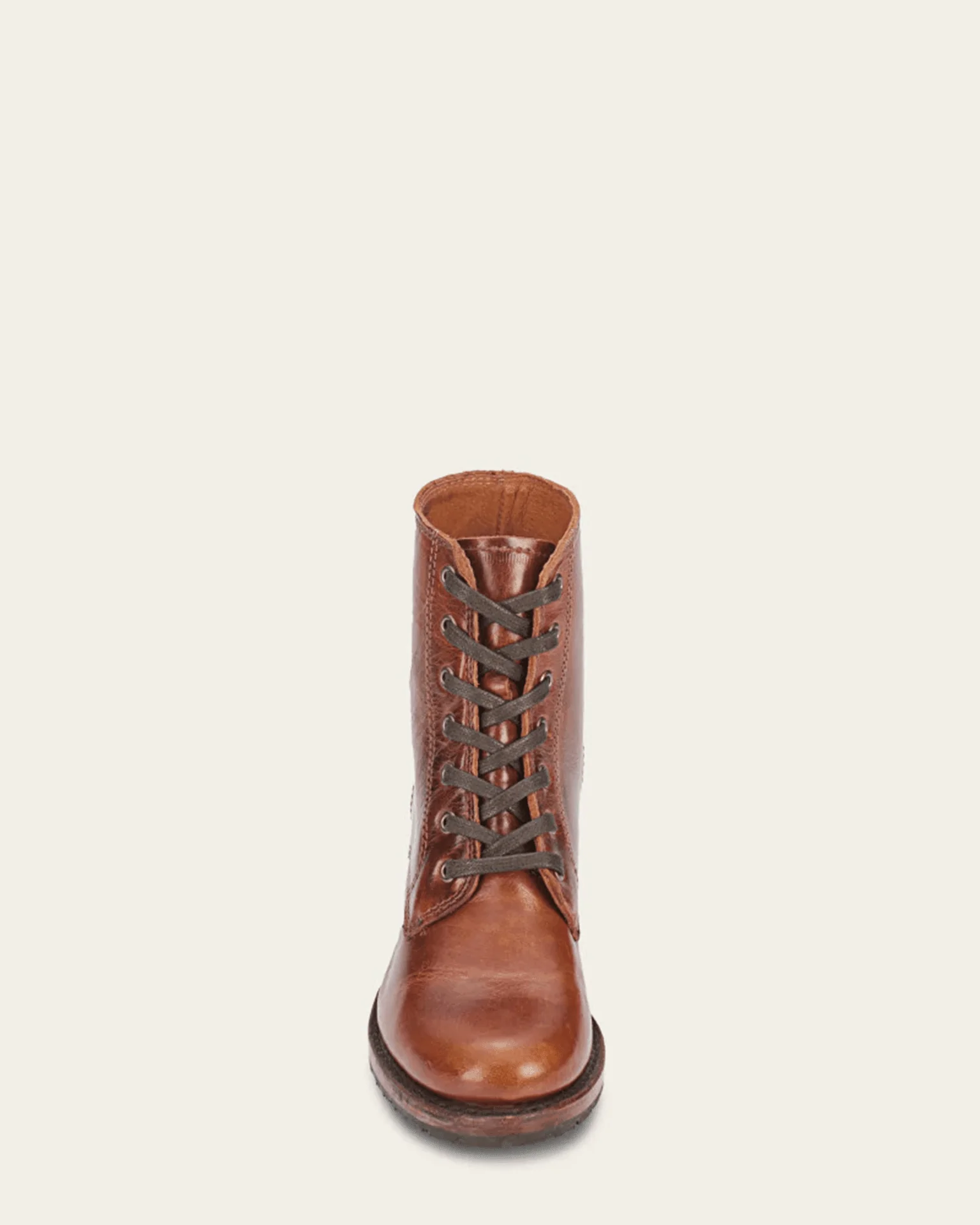 Sabrina 6G Lace Up in Cognac - Image 3