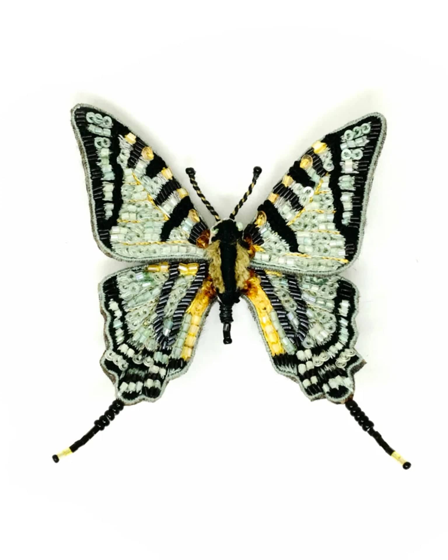 Scarce Swallowtail Brooch Pin