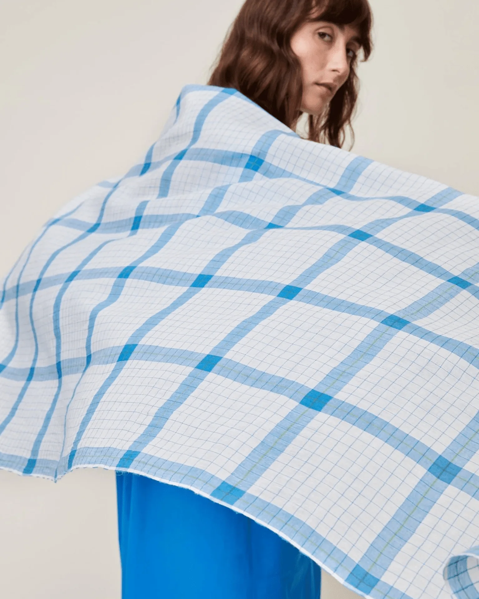 Scarf No 725 in Natural - Image 2