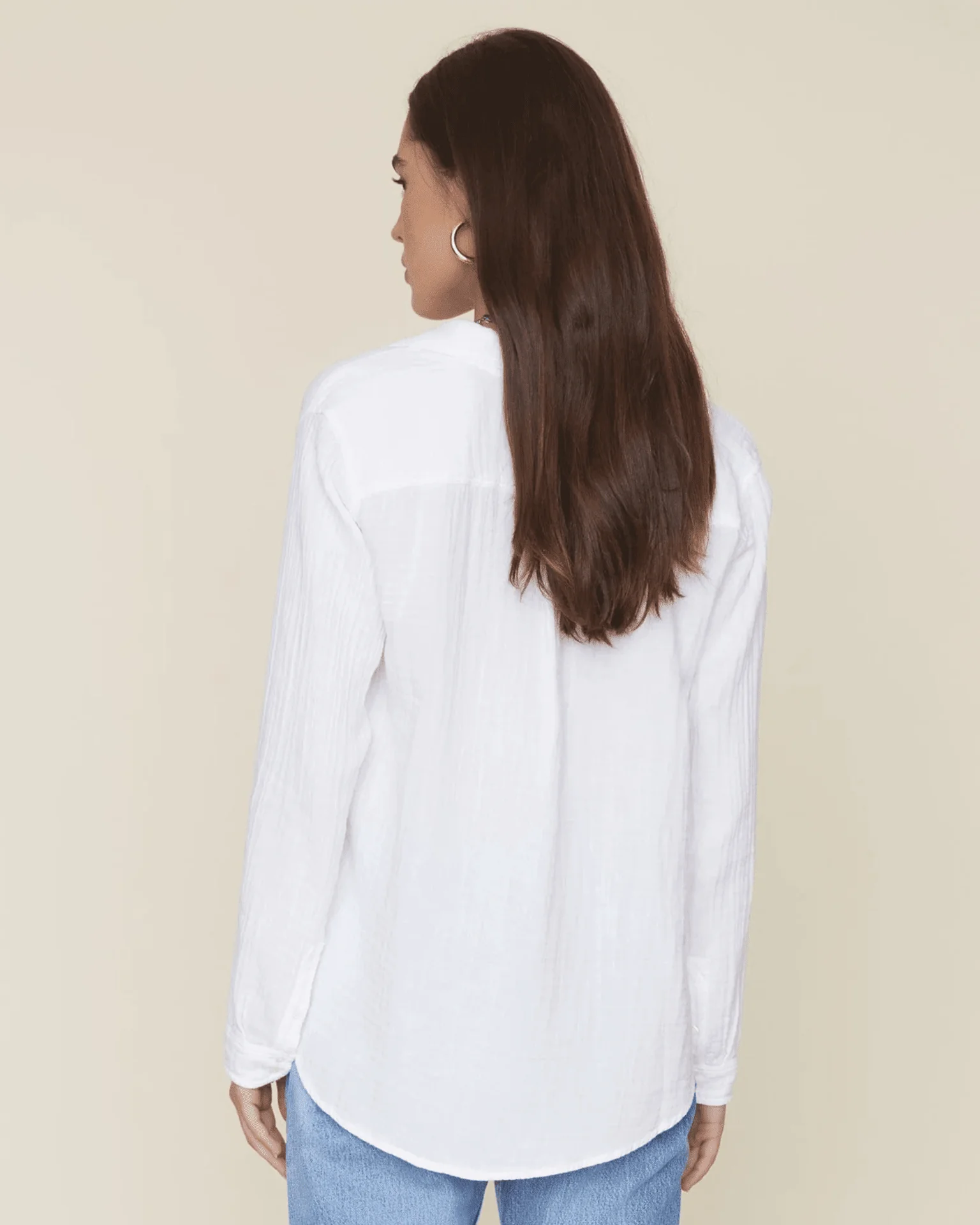 Scout L/S Shirt in White - Image 2