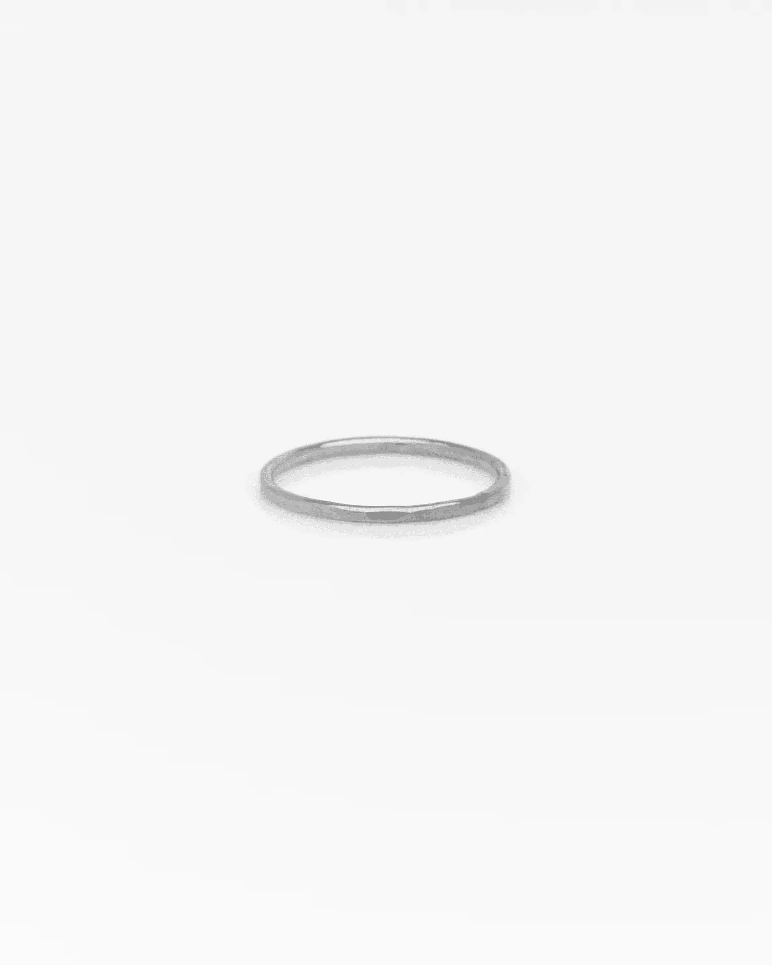 Signature Stacker in Silver