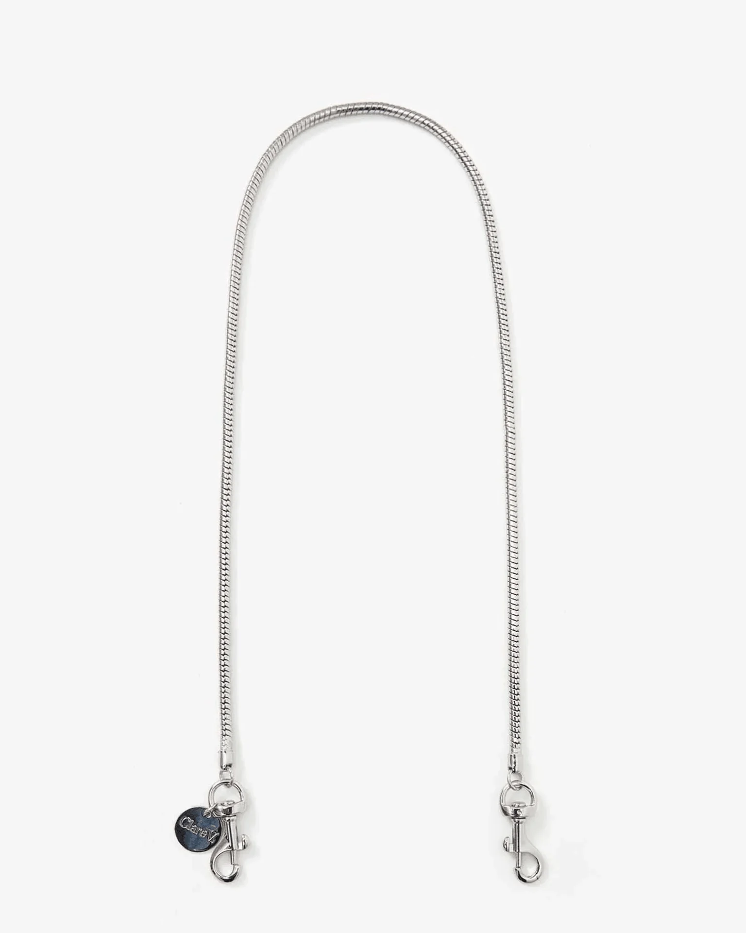 Snake Chain Shoulder Strap in Silver