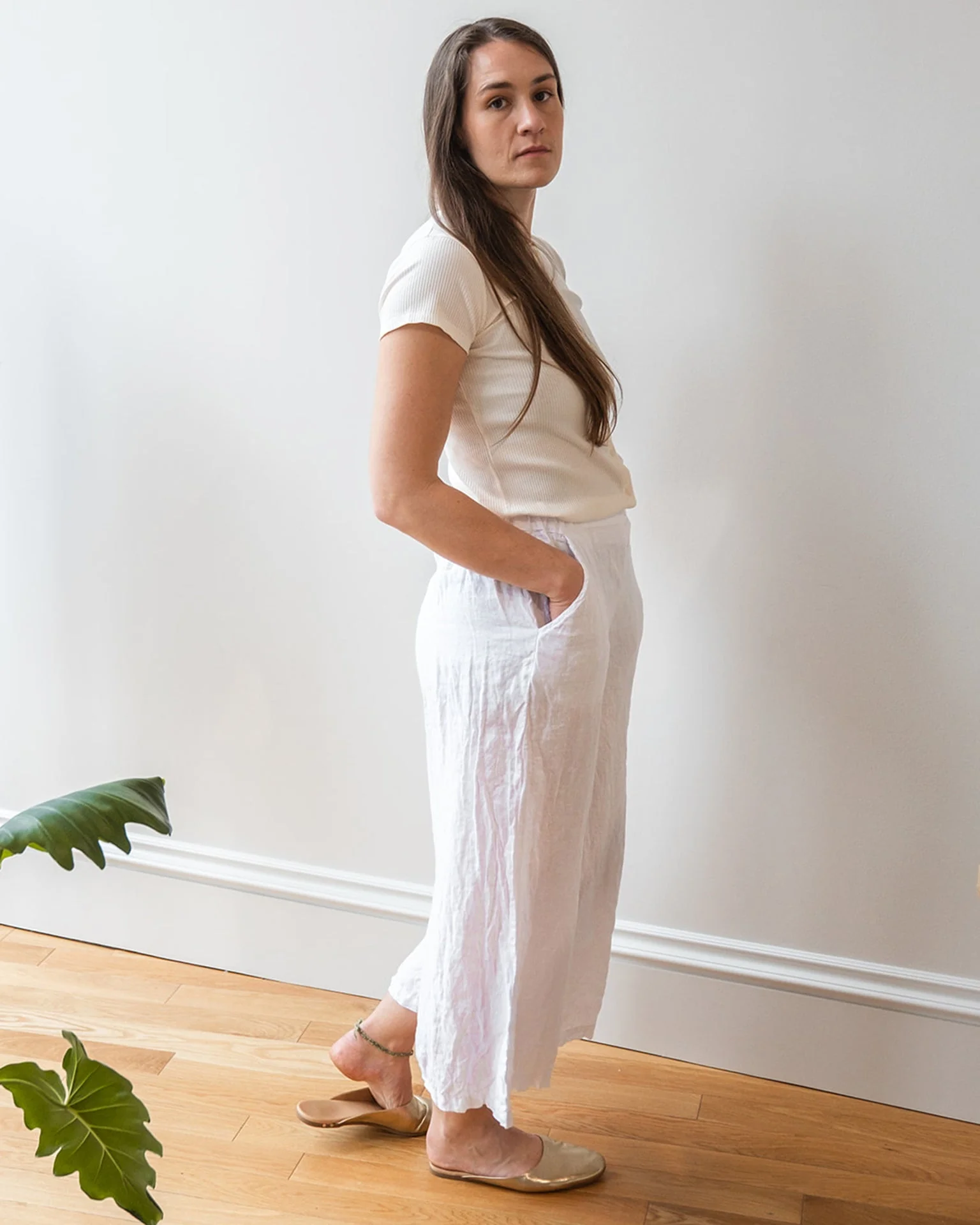 Tevahine Shirt in Ecru - Image 4