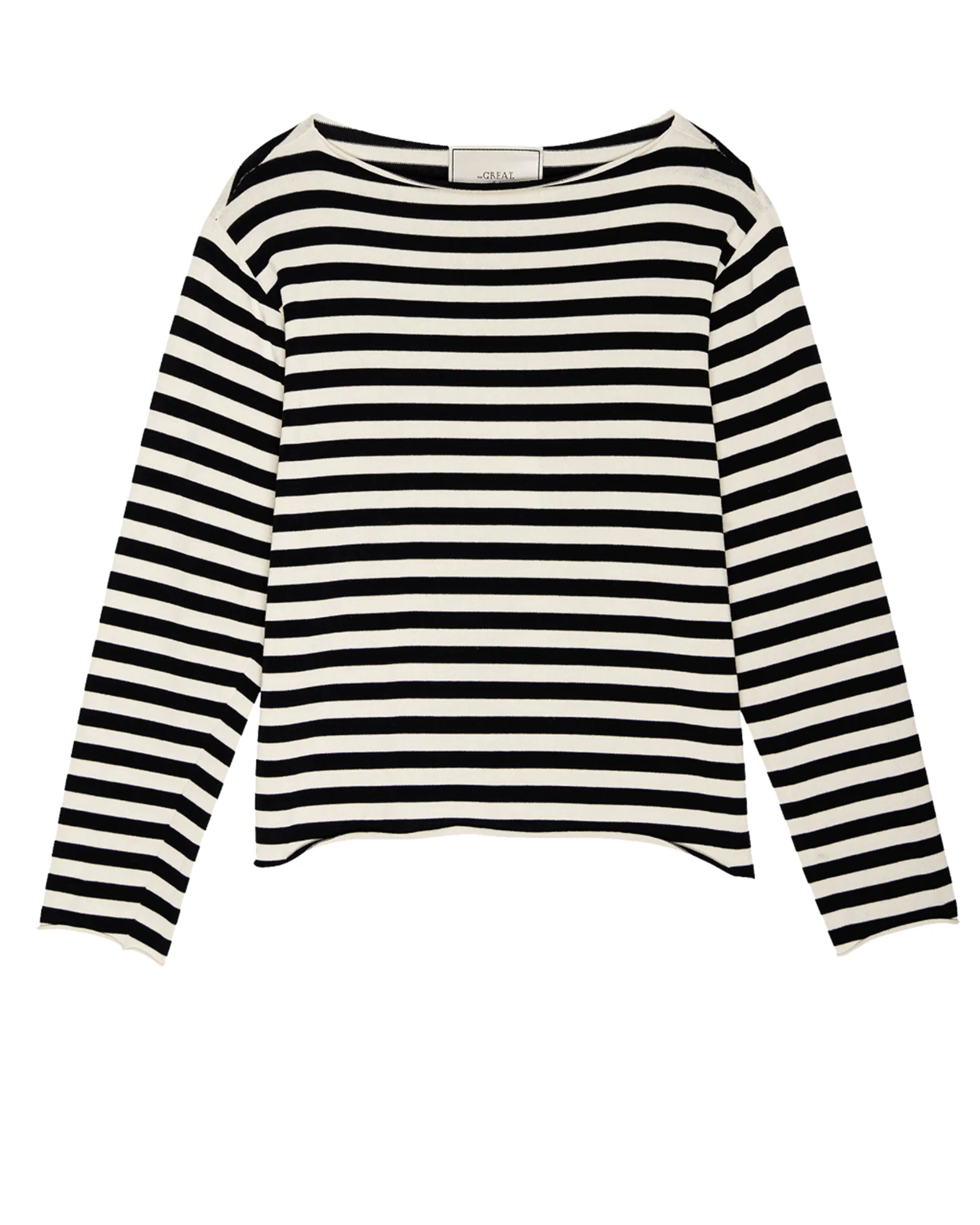 The Sailor Sweater in Black Stripe - Image 5